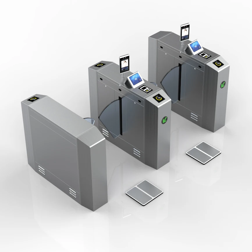 ESD Safety Gate Control System ESD Flap Turnstile Gate Cleanroom Equipment