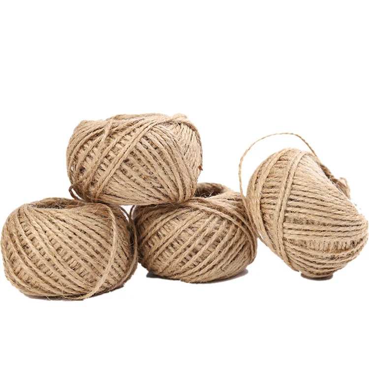 Wholesale handicraft jute cord hemp rope for decoration