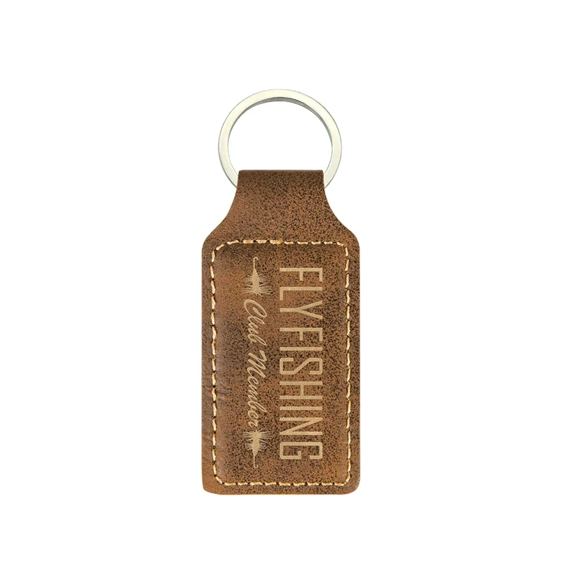 Hight Quality Lazer Blanks , Laser Engraved Blank Keychain , Leather Keychain Blank For Laser