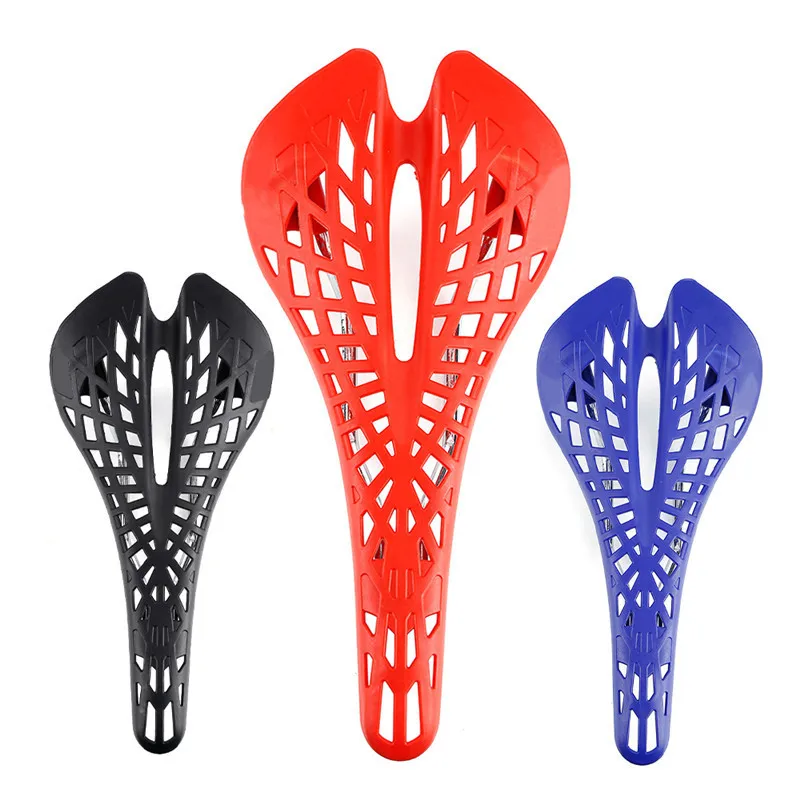 Ultra Light Plastic Comfortable Light Weight Bicycle Saddle cover Mountain MTB Bike Seat mtb PVC Cushion with Ventilation Holes
