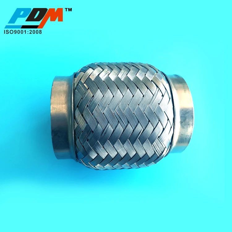 2 Inch Car Stainless steel Systems factory Auto Joint Bellows with Nipple Exhaust Flex Flexible Pipe