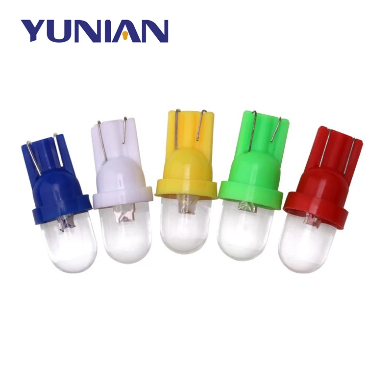 1Pcs T10 W5W 194 LED Wedge Bulb Auto Interior Parts For Car Light Accessories Products Assembly Reading Lamp Lighting 12V