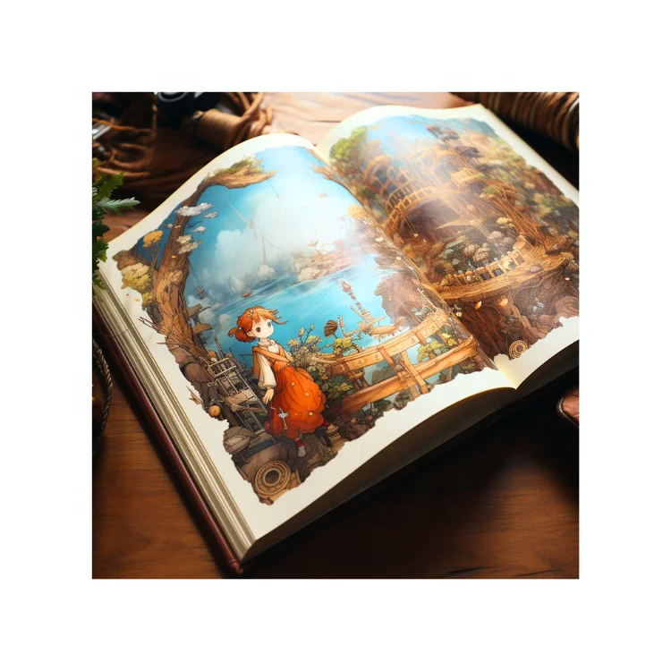 Книга с картинками и упаковкой в термоусадочную упаковку