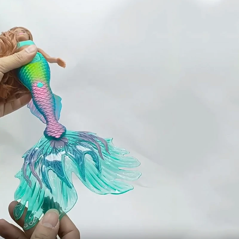 Hot Sale 35 cm Elegant Mermaid Doll Musical Toys for Children Girl Gifts Kid Luminous Glowing Electric Vocal Toy