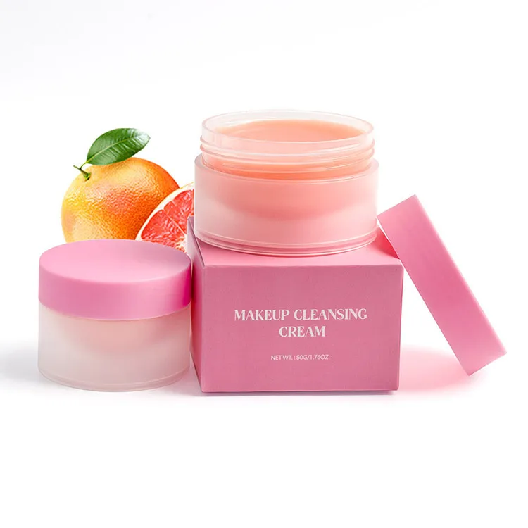 30G Makeup Remover Cleansing Balm Private Label Deep cleansing Facial  VC Orange Scented Makeup Remover Cream