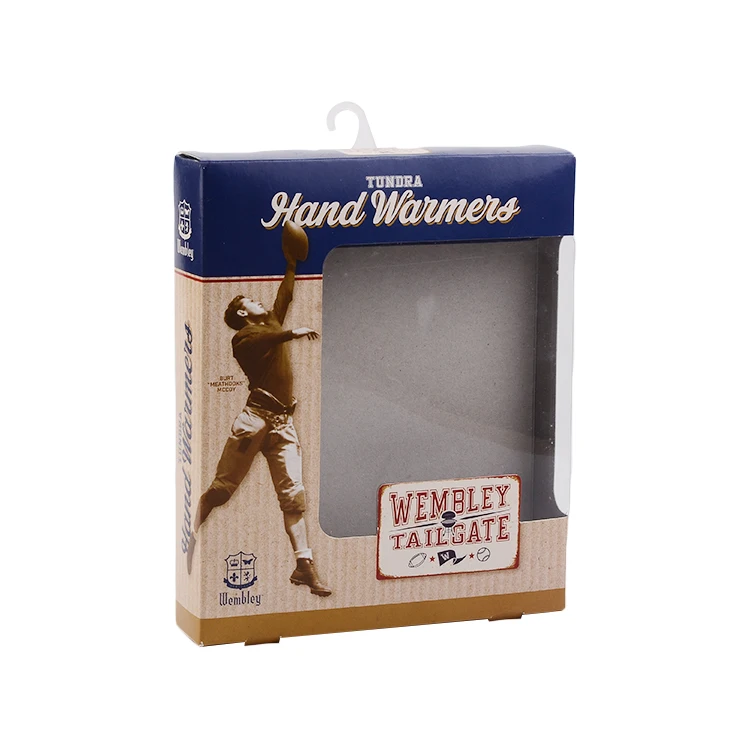 OEM Custom Gift Paper Box Personalized Kraft Paper Box Logo Printing Folding Packaging Window Box