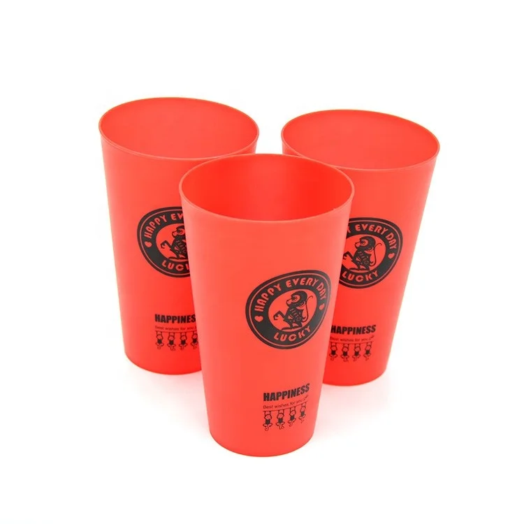 
Unbreakable BPA Free Drinking Glasses Reusable 20 ounce Plastic Tumblers with Custom Logo 