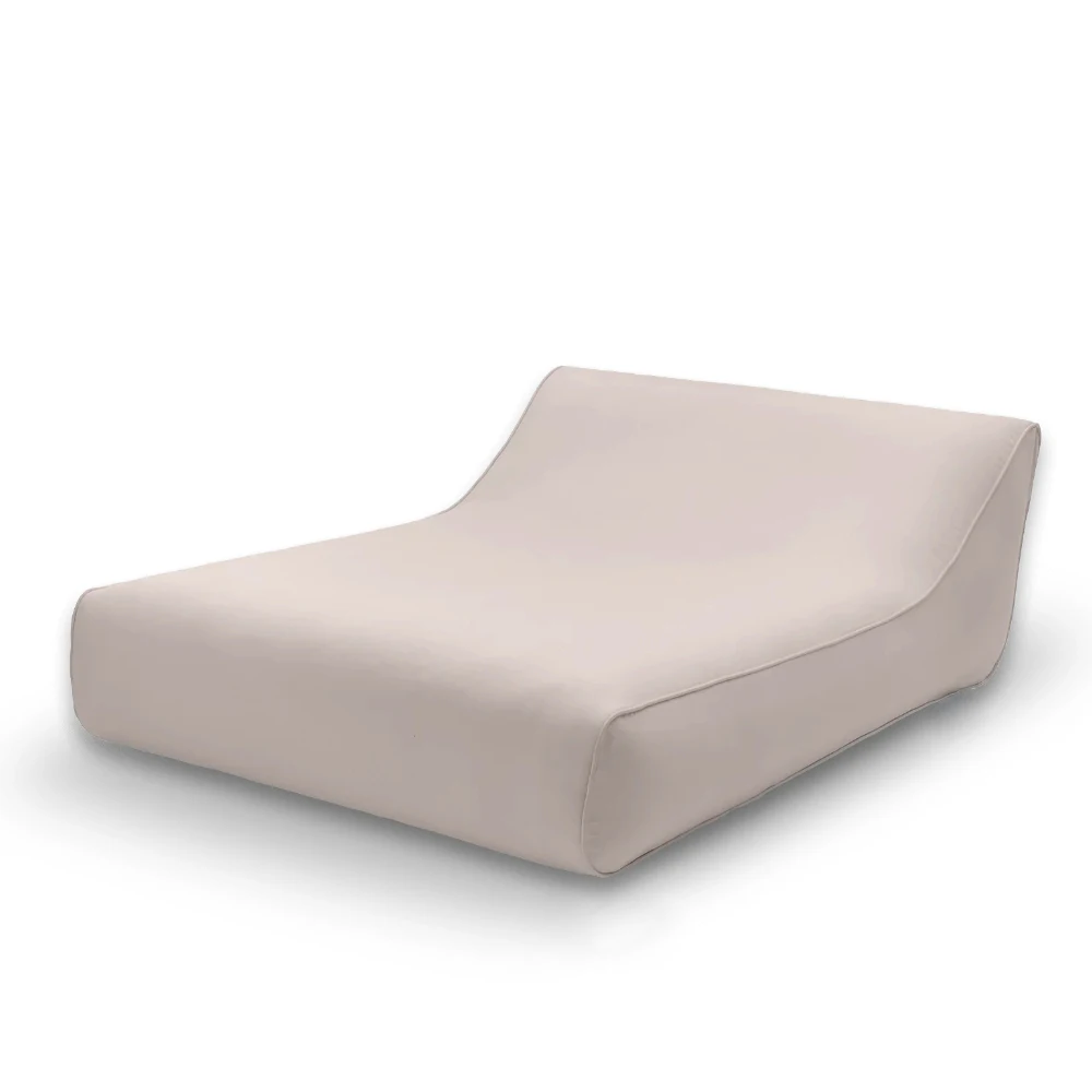 Outdoor Inflatable Sun Lounges for Pool Side Waterproof Polyester Fabric Sun Chair Sofa