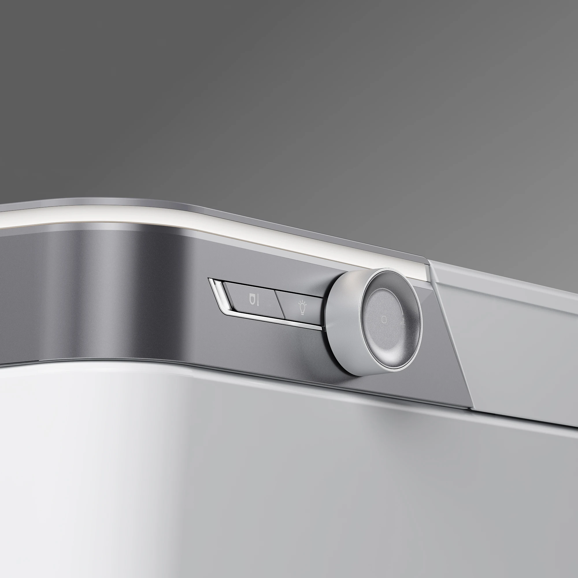 Bathroom Luxury One Piece Dual User Defined Instant Heating Hd Display Screen With E-foam Smart Toilet