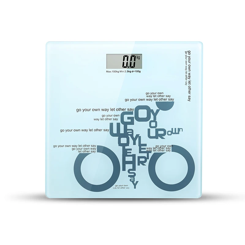 Auto Off 5MM Tempered Glass camry bathroom scale Balance Weight