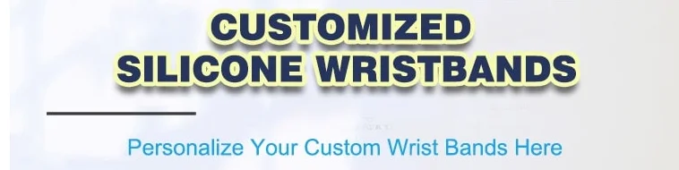 custom silicon wristband