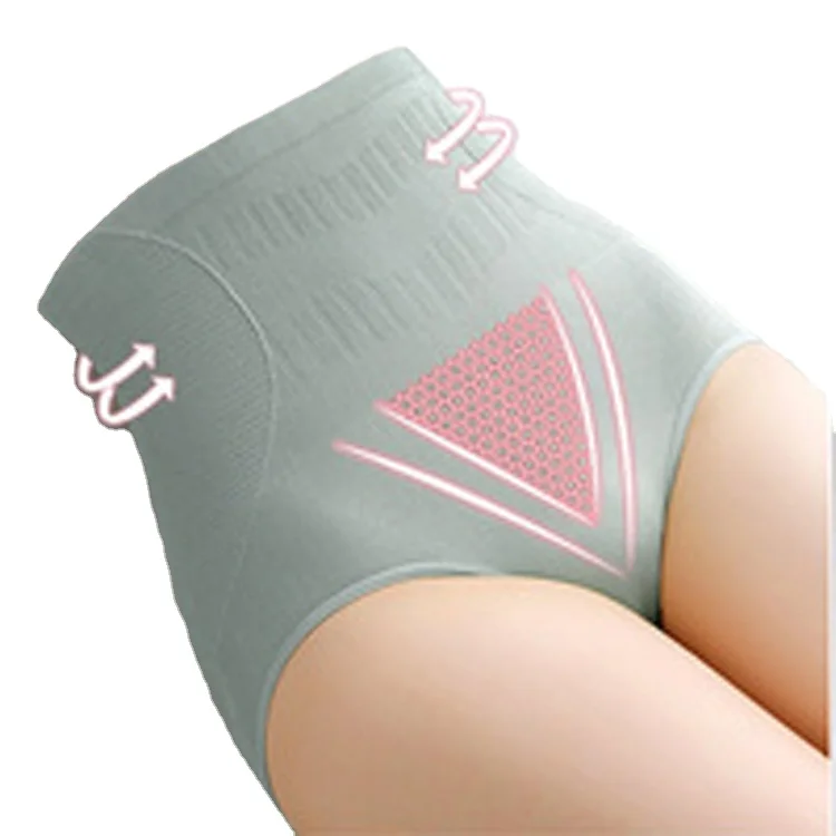 Wholesale Women High Waist Large Size Underwear Crotch Breathable Seamless Body Shaping Boxer Panties Briefs