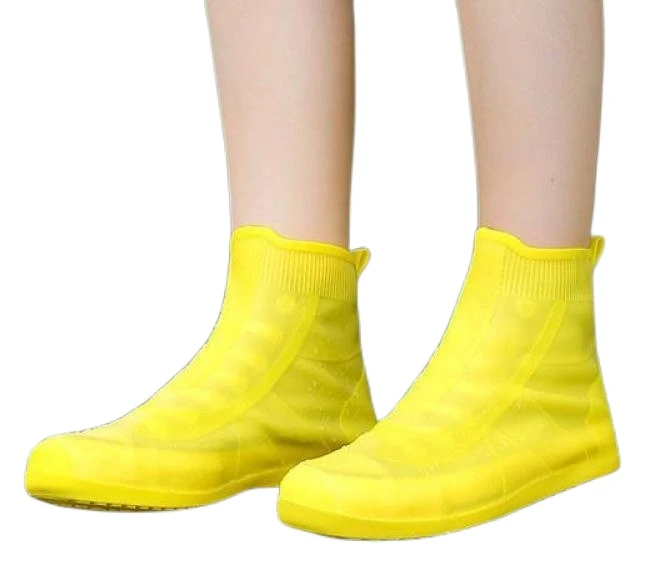 9873049 высококачественные прозрачные прочные противоскользящие дождевые сапоги из ТПЭ унисекс, галоши для дождевой обуви