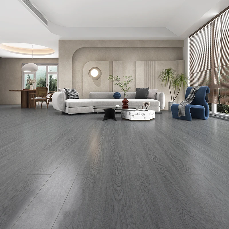 New Design 8mm 10mm 12mm Germany Technique Waterproof Design High Gloss Hdf Wood Laminate Flooring