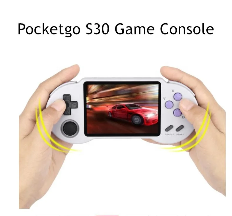 Pocketgo S30 игровая консоль 3 5 дюймов IPS Портативный Ретро игровой плеер для PS1 MD GB PSP 10000 видео игровые консоли