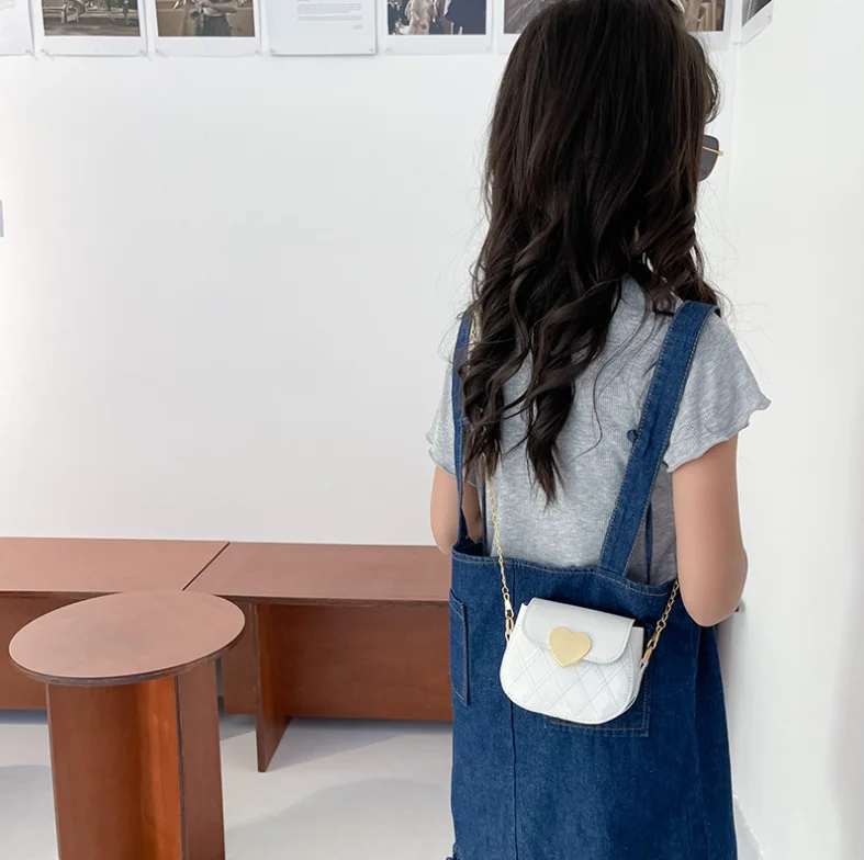 Little Girls Cute Small Crossbody Bag Satchel Good Quality Children PU leather Kids Girl Messenger Mini Purse Bag