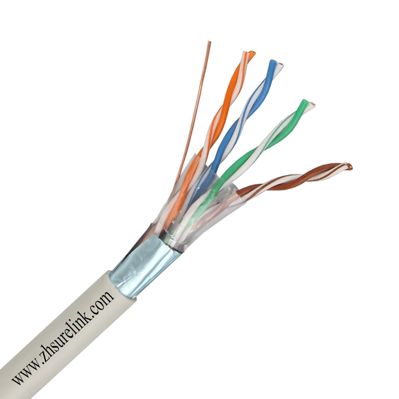  SURELINK 305 м ftp cat5e 4pr 24awg барабанная антенна Кабель уличный кабель FTP