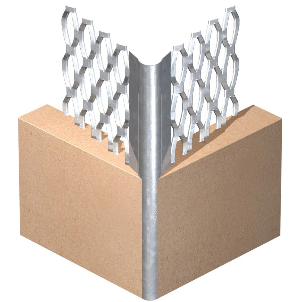 Drywall Plastering Angle Bead Made of Expanded Metal or Perforated Metal Sheet