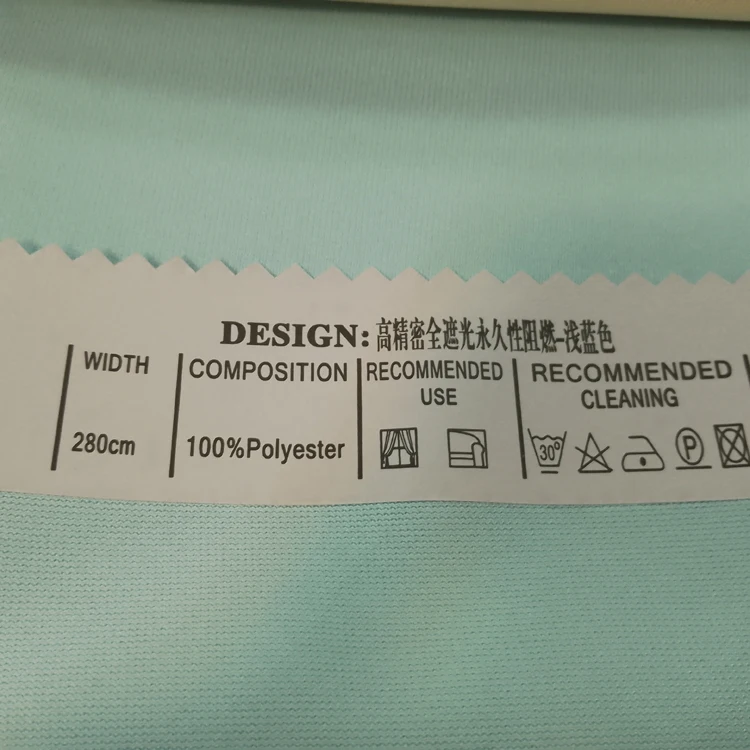 OEM disposable hospital curtain fabric medical Flame Retardant Shading shower privacy curtain