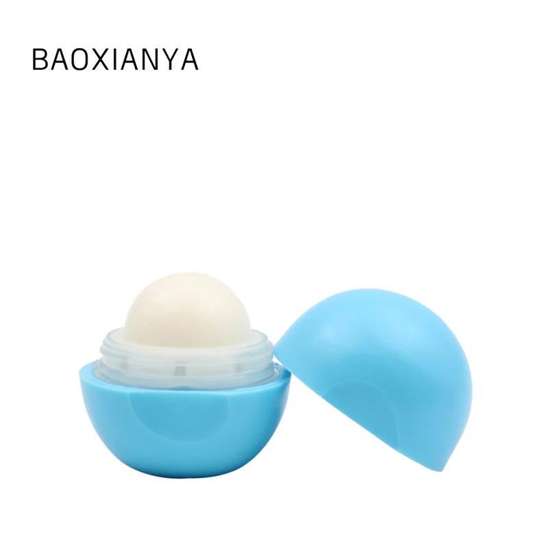 OEM pink Moisturizing lip balm Round Ball Custom Natural organic Lip Balm Private Label