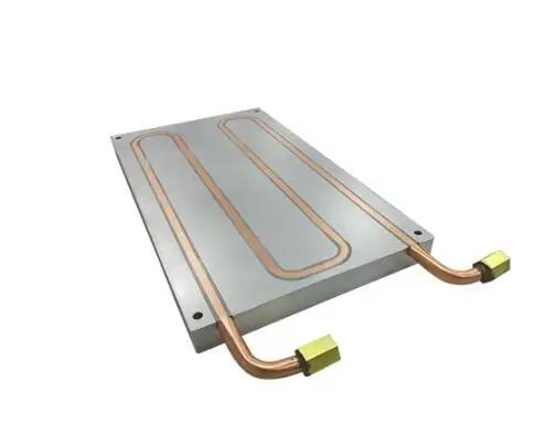 Quality Non Leakage Aluminum EV Battery Cooling Plate Friction Stir Welding Liquid Cold Aluminum Plate Smooth Surface Aluminum