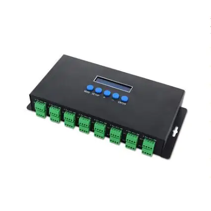 BC-204 BC-216 DC5V-24V DMX Eternet к SPI/пиксельный светодиодный свет контроллер выход 4 канала 16 каналов для 2811 2812 2801