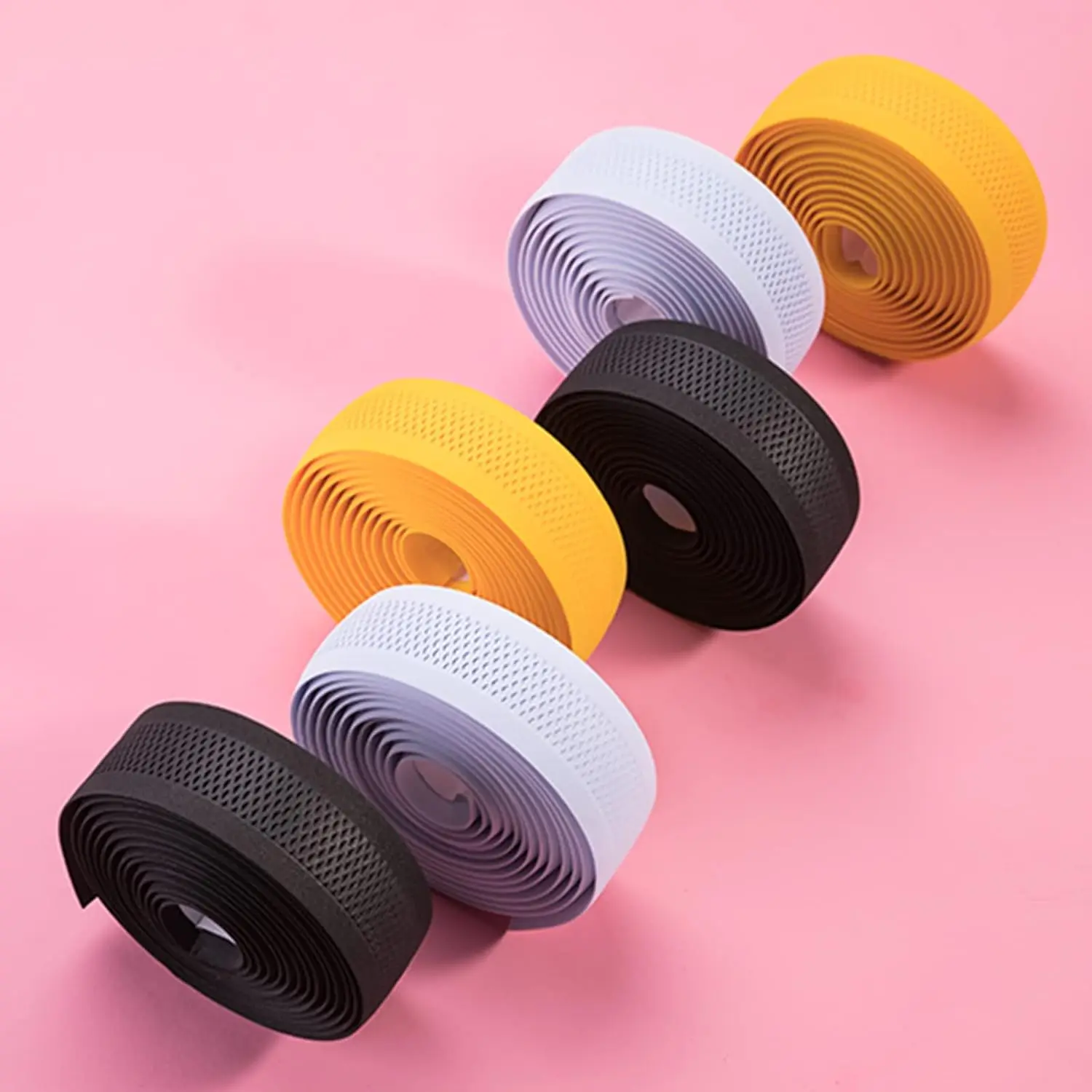 custom design oem premium road racing bicycle strap handlebar  grip tape black/brown bar for bike