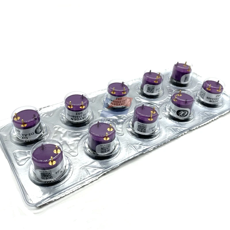 Использование для медицинских электрохимических датчиков кислорода