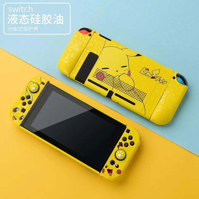  Мягкий защитный чехол из ТПУ для игровой консоли Nintendo Switch милый мультяшный контроллера Прямая