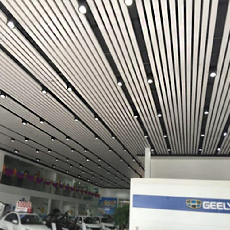 New Product Manufacturer Wholesale Ceiling White Aluminum Metal fireproof false ceiling