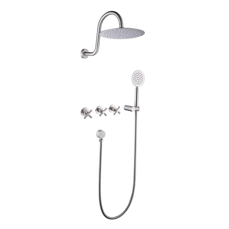 Kaiping Manufacturer 2023 New Wall Mounted Concealed Shower System Set