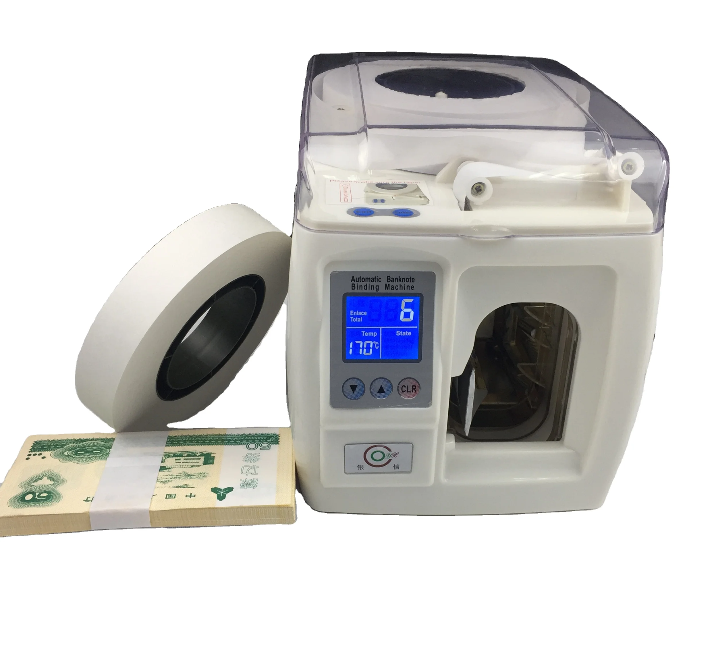 Упаковочная машина для упаковки наличных денег умная машина для упаковки наличных денег 20 мм широкополосная бумажная обвязочная машина