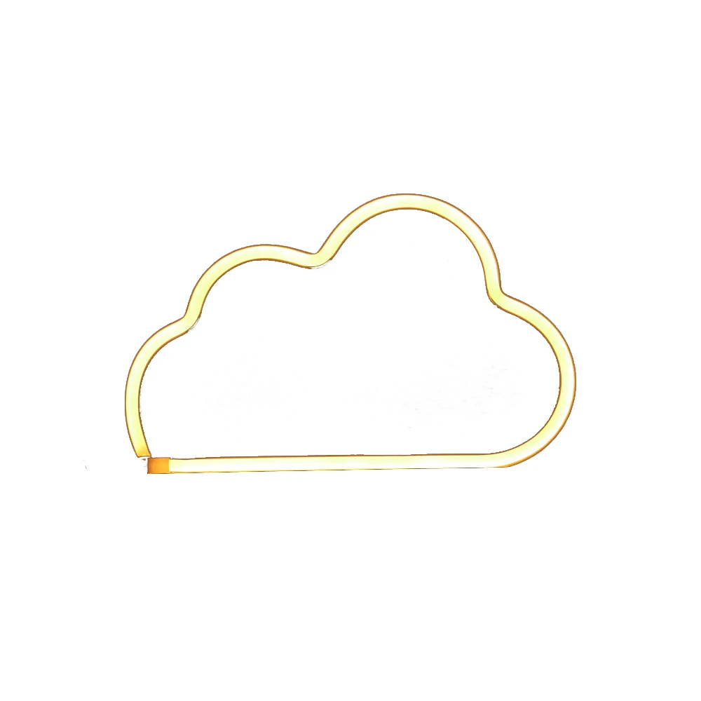 neon light sign kids decor cloud led lamp decorative led lights hanging decoration