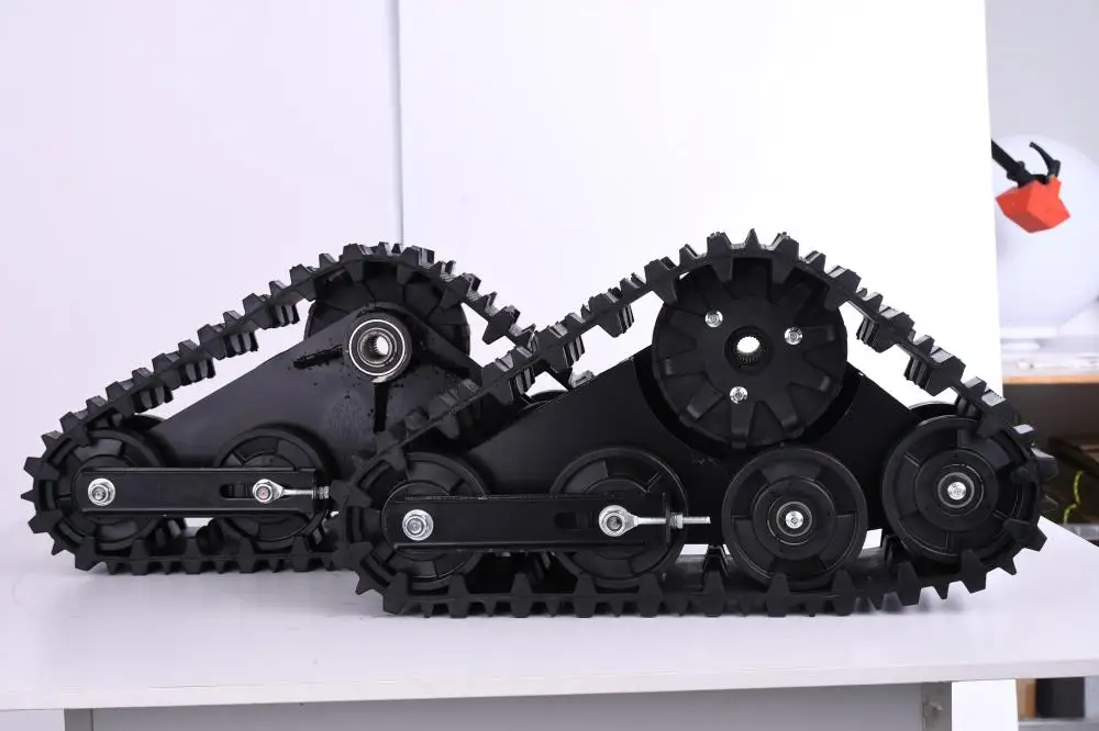 2024 Wear-Resistant Atv Off-Road Motorcycle Kart Accessories Modified Rear Axle Track Wheel Rubber Track for Sale