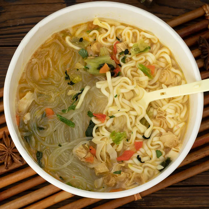 Горячая и кислая лапша Здоровая вкусная вермишель 183 г