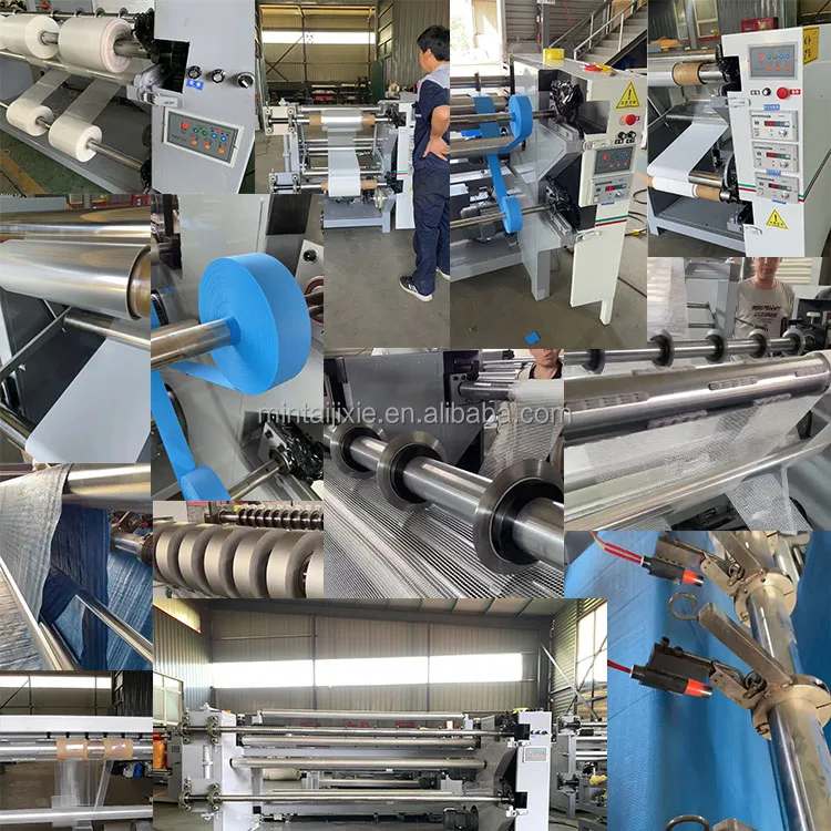 Automatic slitter rewinder double shaft paper rewinding machines used slitting rewinding machine