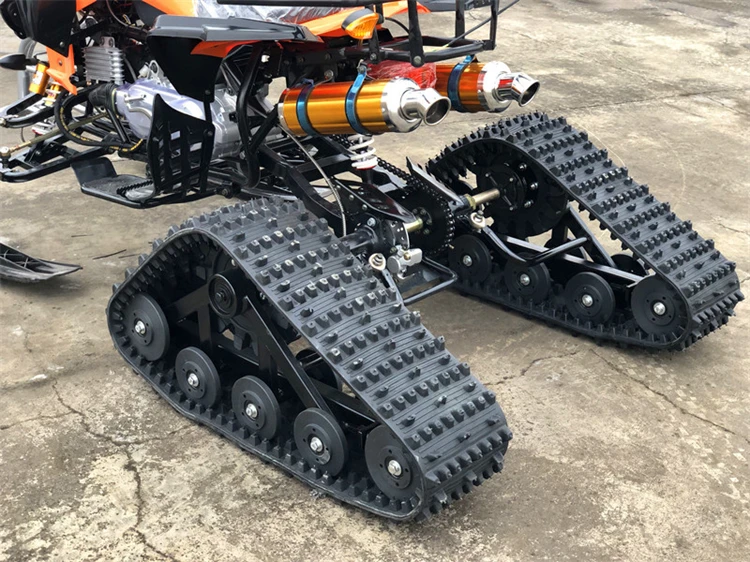 Automatic Adult Petrol Snow Scooter Chinese Snowmobile For Sale Approved