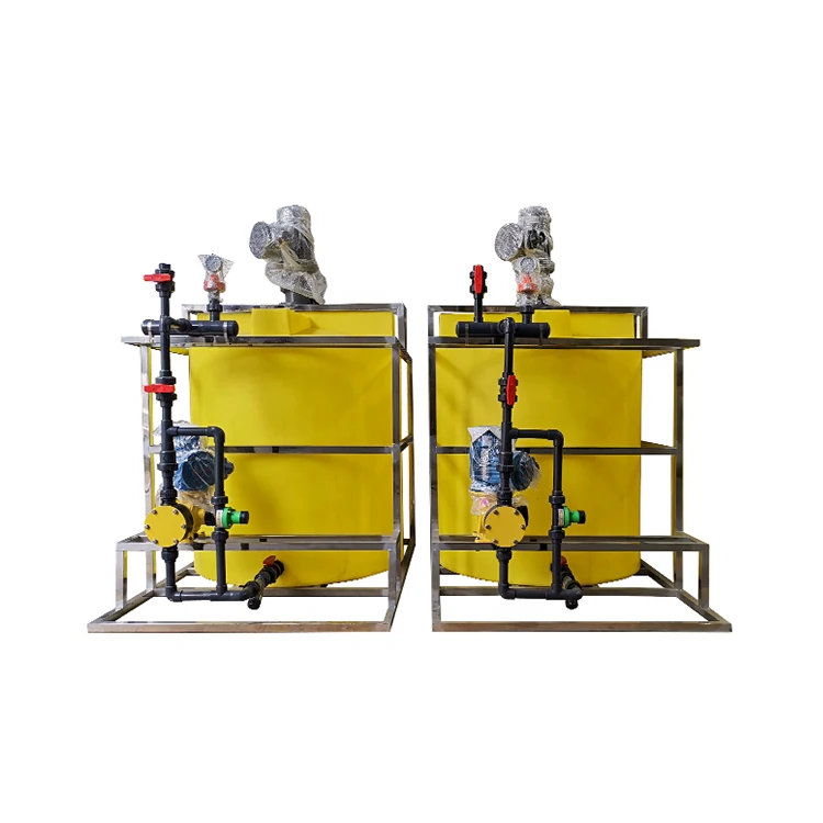 6000L Dosing device inhibits scale and sterilizes