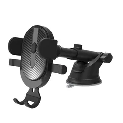 Wholesale Adjustable anti-shake anti-skid  Auto Lock Telescopic Suction Cup Car Mobile Phone Holders