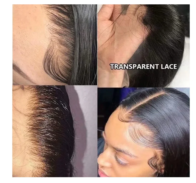Lace Front Wigs  Wig for White Women Online Shopping  Deep Body Wave Unprocessed 10a Glueless 13*4 Short Transparent