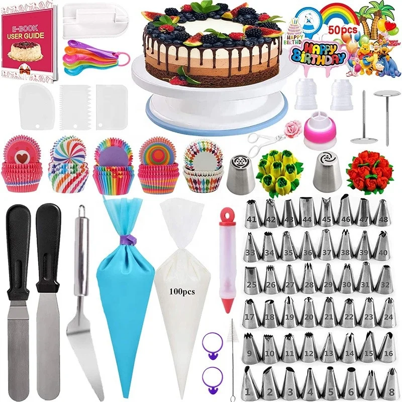 cake decorating supplies tool set baking equipment tools cake tools nozzle piping tips mould sets
