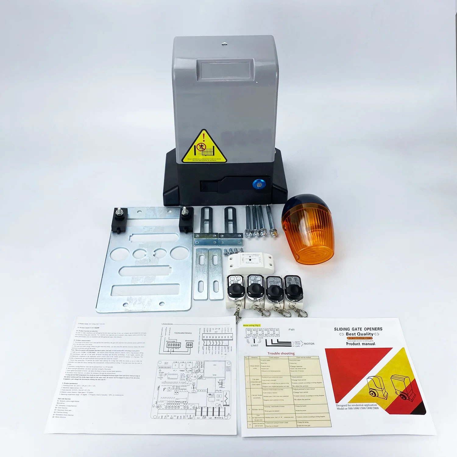 AAYEE Hot Sale Factory Direct Autogate Automatic Gates Auto Gate openers Ac Sliding Motor Motors With 100% Safety