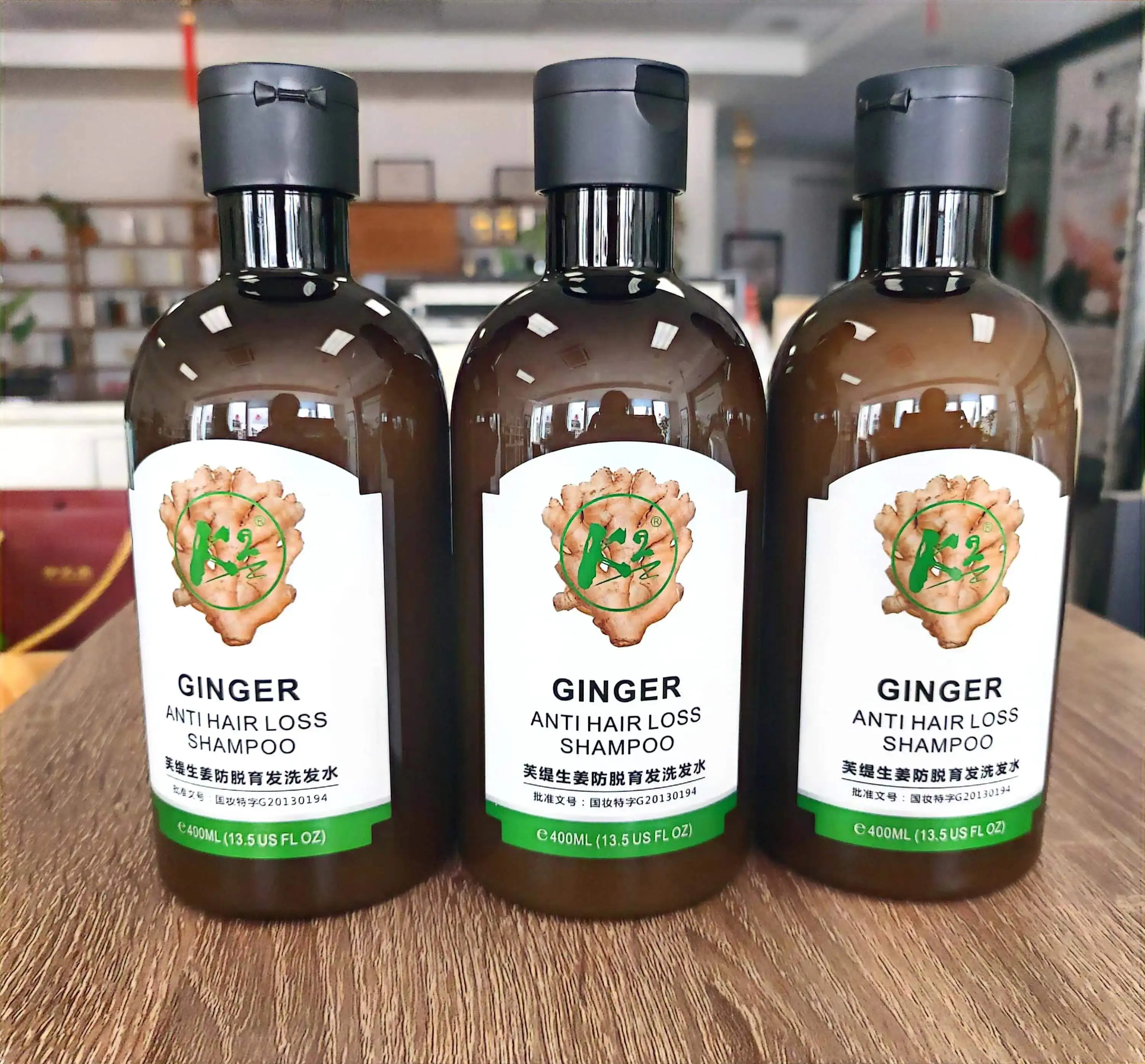 400ML Hair Clarifying Shampoo Ginger Anti Hair Loss Shampoo wholesale hair shampoo manufacturer