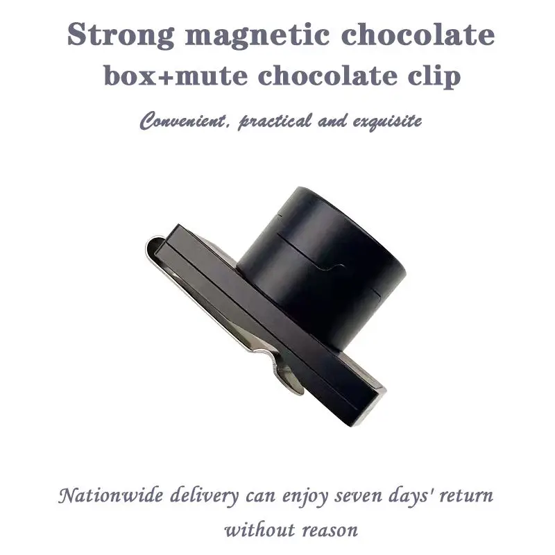 Billiard Pool Cue Chalk Holder Pocket Magnetic Aluminium With Replacement Metal Pads & Belt Clips Billiard Cue Chalk Box