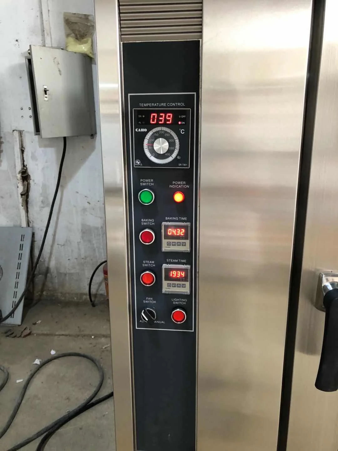 Bakery Equipment Bread Baking Hot Air Circulation Electric Convection Oven Industrial for Sale
