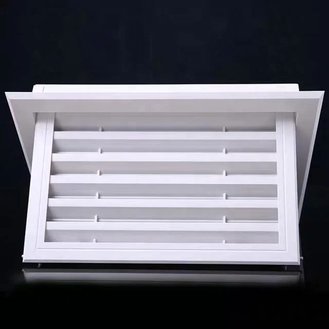 HVAC system ceiling return air grille air conditioning linear grilles