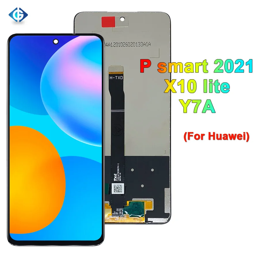 6.67' P Smart 2021 LCD Y7A Display for Huawei X10 Lite LCD for Huawei P Smart 2021 Display with Touch Complete