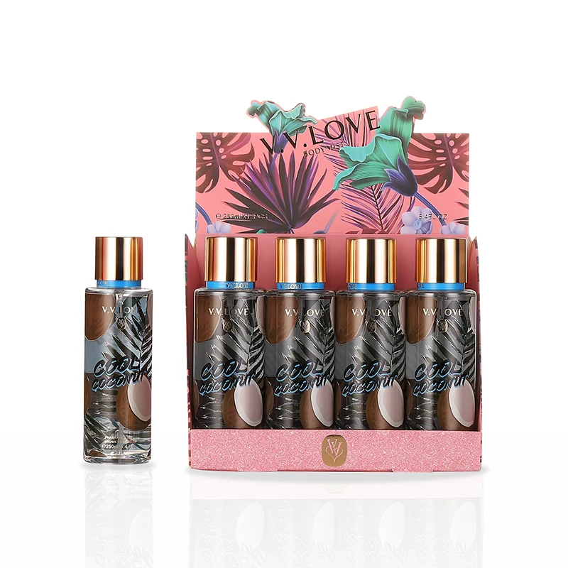 250 мл VVLOVE натуральный крутой кокосовый женский спрей для бодибилдинга Женский парфюм