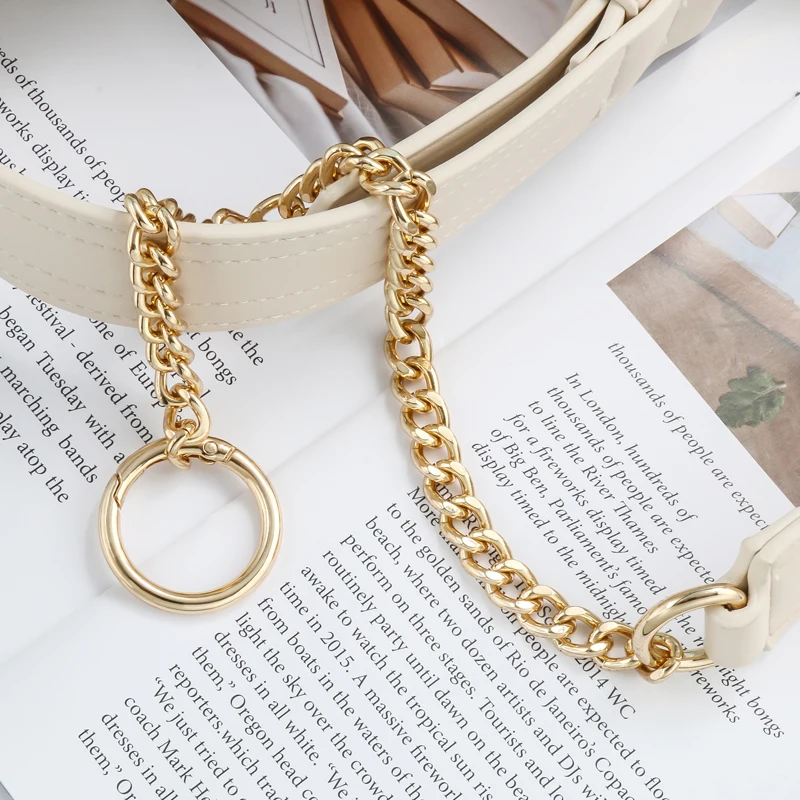 High Quality Metal Brass Handbag Chains for Bags Accessories Purse Shoulder Handbag Chain Strap Curb Black Metal Lady Chains Bag