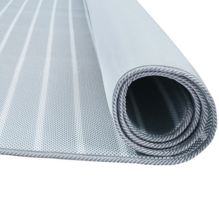 High Quality Light Gray Foldable 3D Mesh Spacer Cooling Breathable Mattress Bed Topper Pad